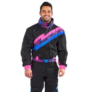 BNWT Tipsy Elves Men's Night Run Ski Suit Size M